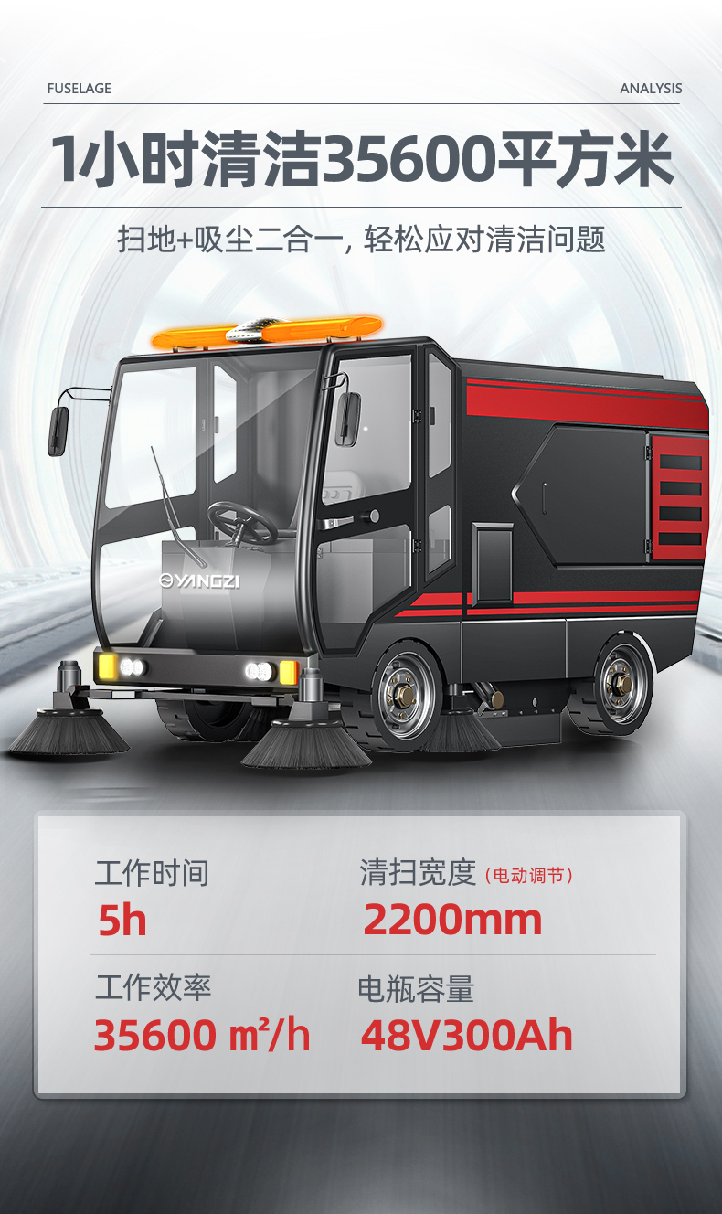 揚子S14電動掃地車(圖3) 揚子S14電動掃地車(圖3)